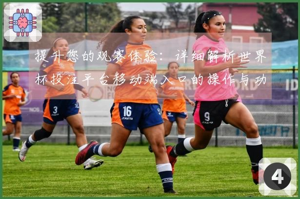 提升您的观赛体验：详细解析世界杯投注平台移动端入口的操作与功能