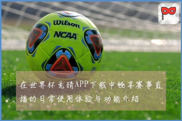 在世界杯竞猜APP下载中畅享赛事直播的日常使用体验与功能介绍