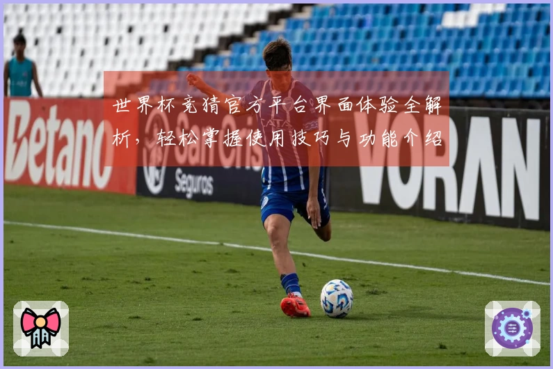 世界杯竞猜官方平台界面体验全解析，轻松掌握使用技巧与功能介绍